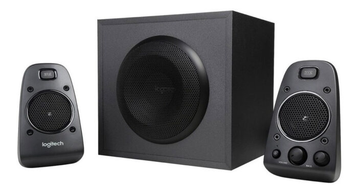 Bocinas 2.1ch Logitech Z625 THX, 400W, 1 Subwoofer, 2 Satelites, Rca/3.5mm/Optico, Color Negro