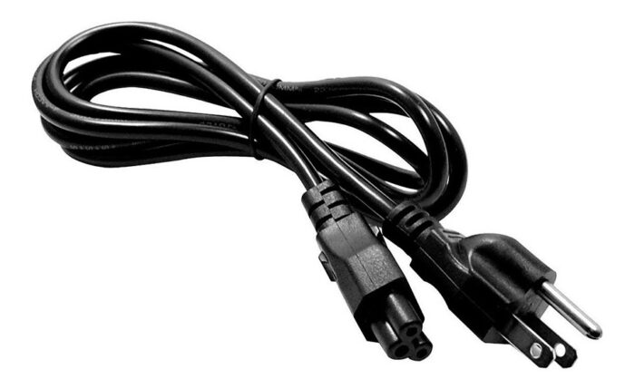 Cable De Poder Manhattan Para Laptop (triple), 1.8m, Negro