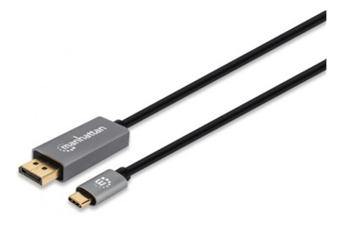 Cable Usb C A Displayport M-m 3 Mts 8k60hz Manhattan 354851