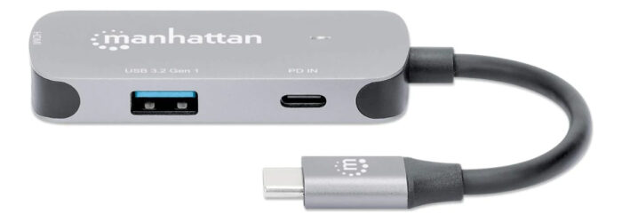 Docking Station Manhattan Interfaz Usb 3.2 Gen 1 (3.1 Gen 1) Type-c, Hdmi 1.4, Usb A (3.1 Gen 1) 1