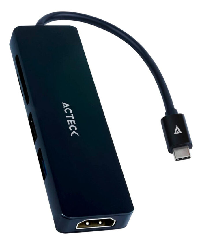 Docking Station Acteck Gate 5 Dh640 Interfaz Usb 3.2 Gen 1 (3.1 Gen 1) Type-c, Usb A (3.1 Gen 1) 1