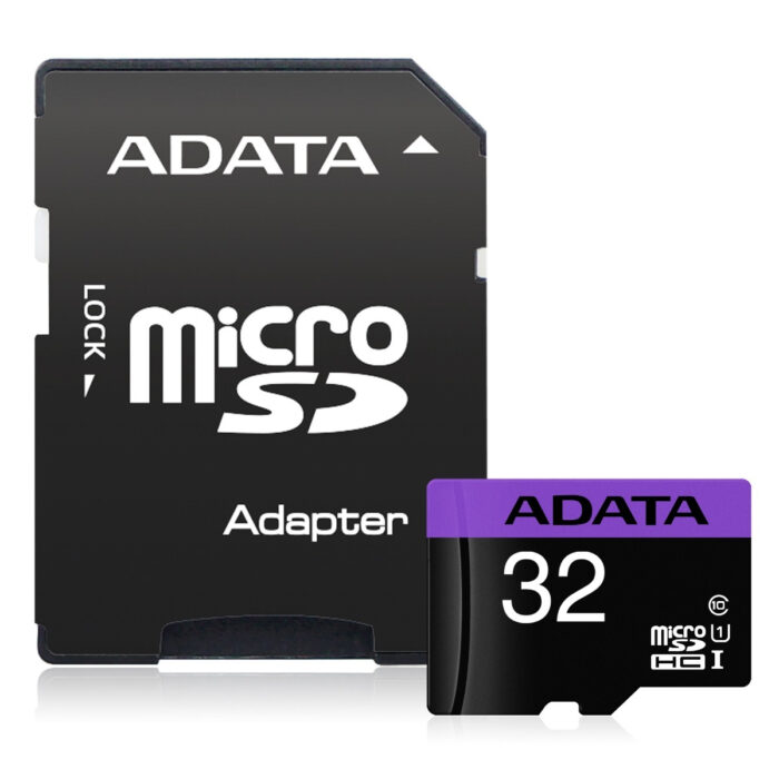 Memoria Micro Sdhc Adata Premier Class 10 32GB, Adaptador Sd, (ausdh32guicl10-ra1)