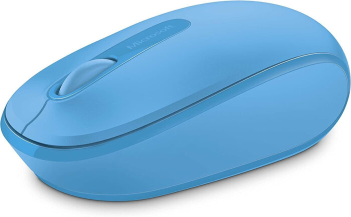 Mouse Laser Microsoft 1850 Inalambrico 2.4 Ghz, Azul cielo, Nano Receptor Usb 2.0 U7Z-00055