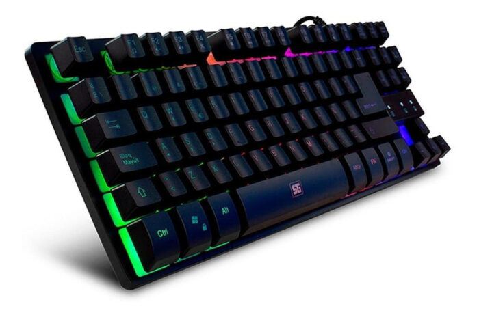 Teclado Gamer Vorago Alambrico,  Anti-ghosting, Usb 2.0, Negro, (KB-503)