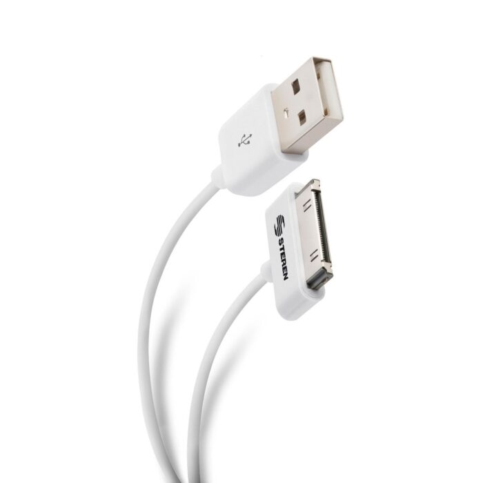 CABLE USB A DOCK BLANCO, DE 1.8 M POD-070