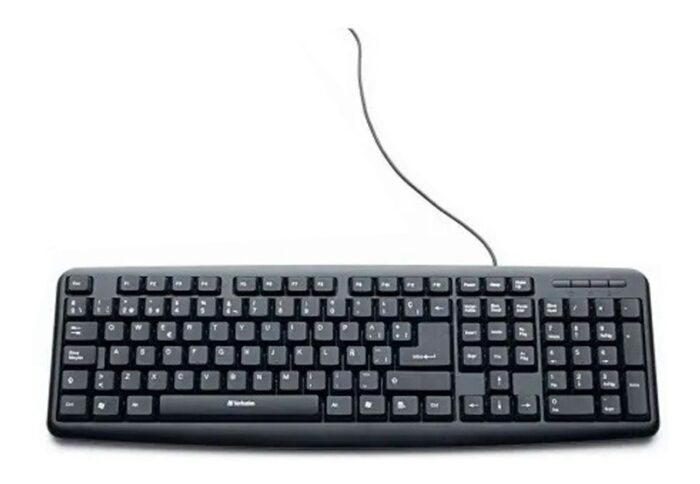 Teclado Verbatim Bravo, Usb 2.0, Negro, (98121)