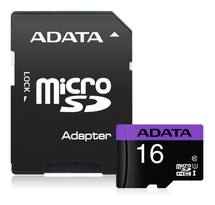 Memoria Micro Sd Adata Uhs-i 16gb Class 10 C/ Adaptador Sd